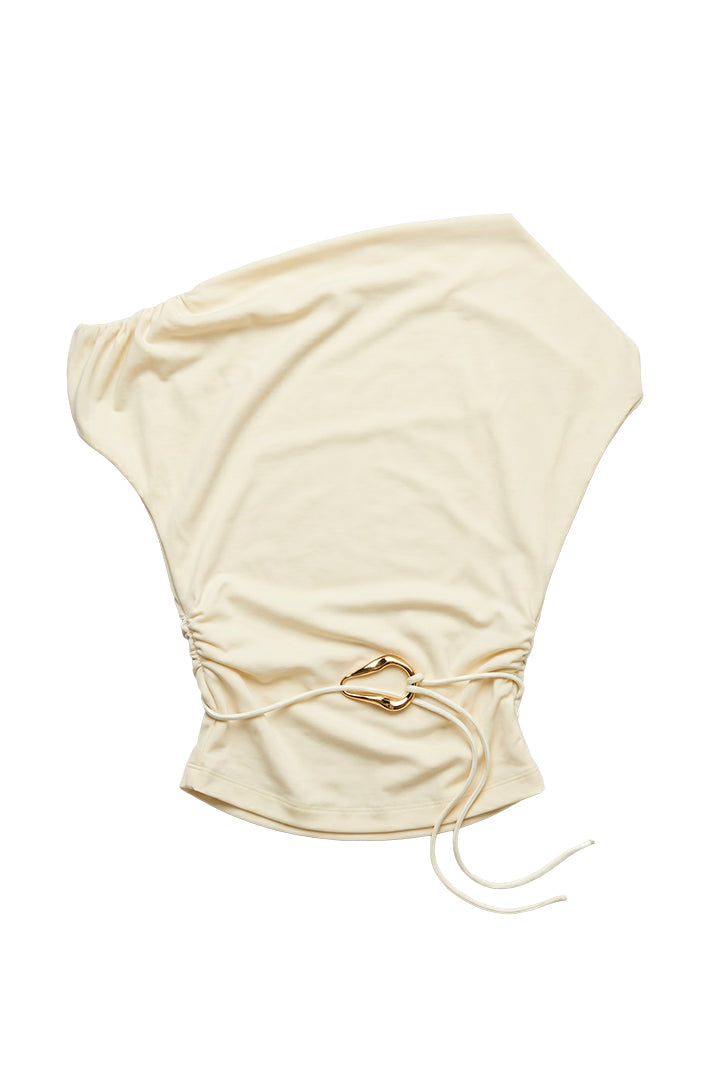 BLUSA DRAPEADA EN LYCRA