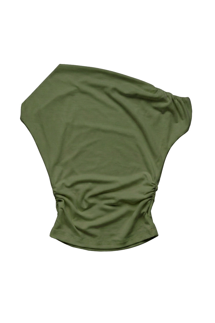 BLUSA DRAPEADA EN LYCRA