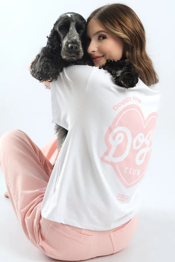CAMISETA PET MOM BOXY FIT