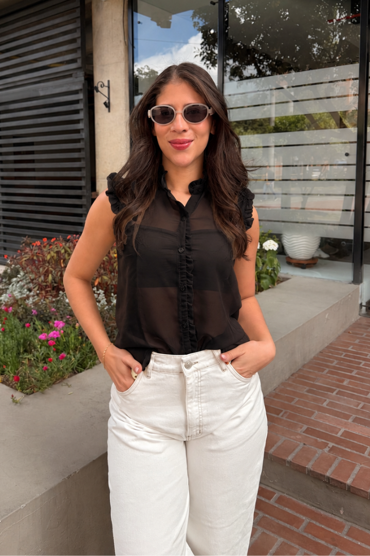 CAMISA LISA ARANDELAS