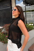 CAMISA LISA ARANDELAS