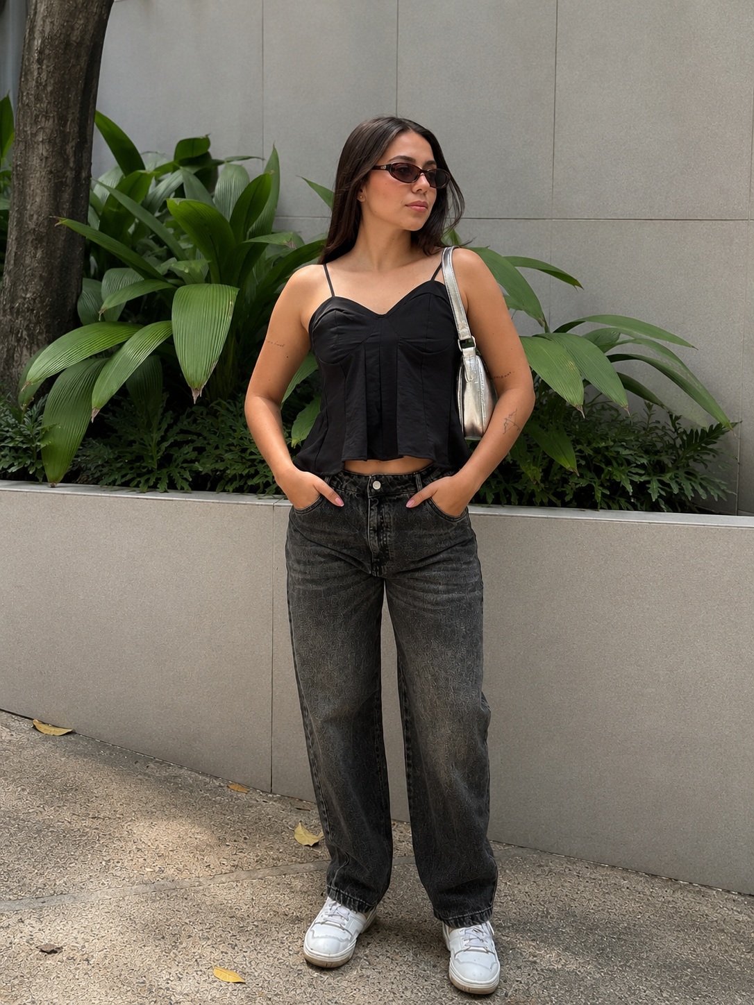 JEAN BAGGY TIRO ALTO NEGRO