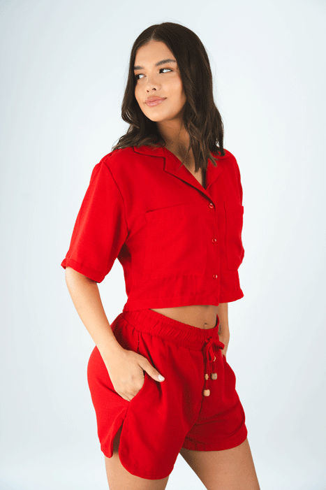 SHORT EN RAYON
