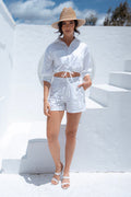 SHORT EN LINO