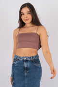 CROP TOP ESENCIAL DE TIRAS