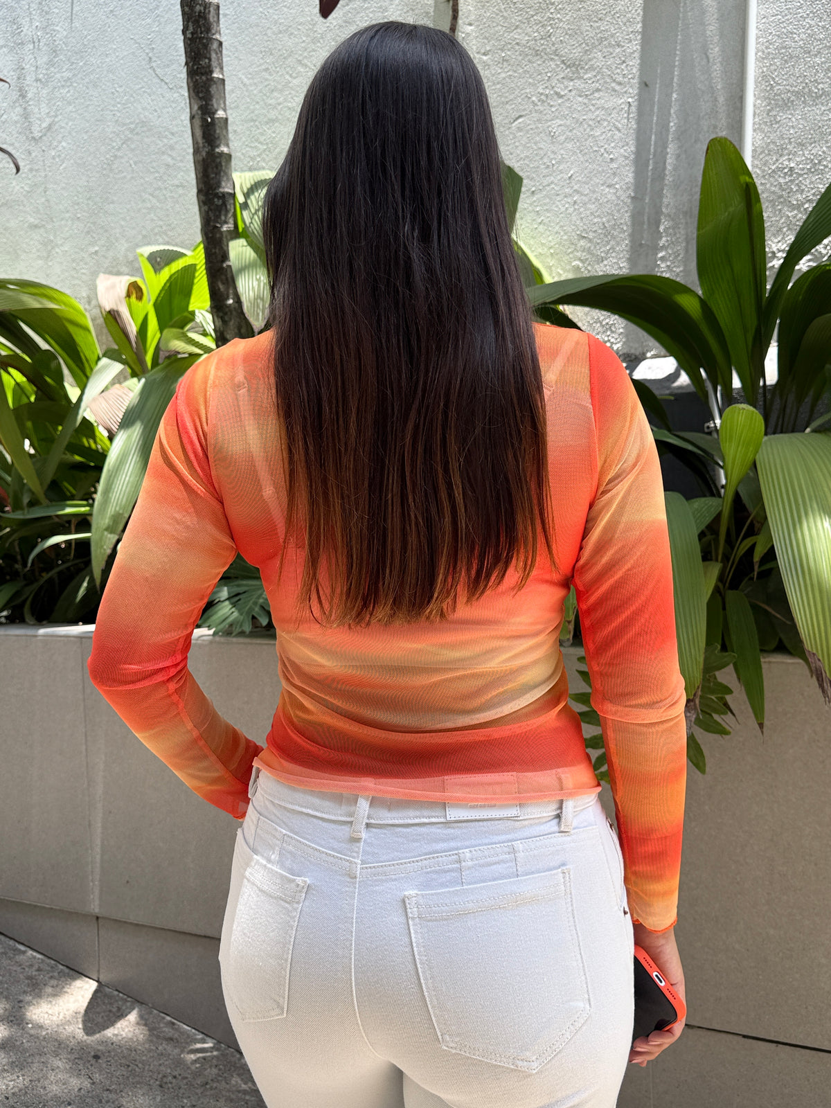 BLUSA EN MALLA