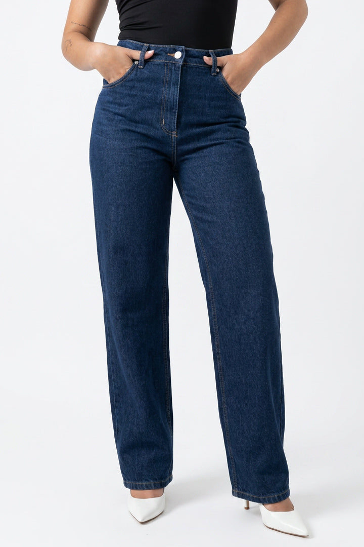 JEAN RECTO AZUL