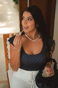 TOP ARANDELAS POLKA DOTS