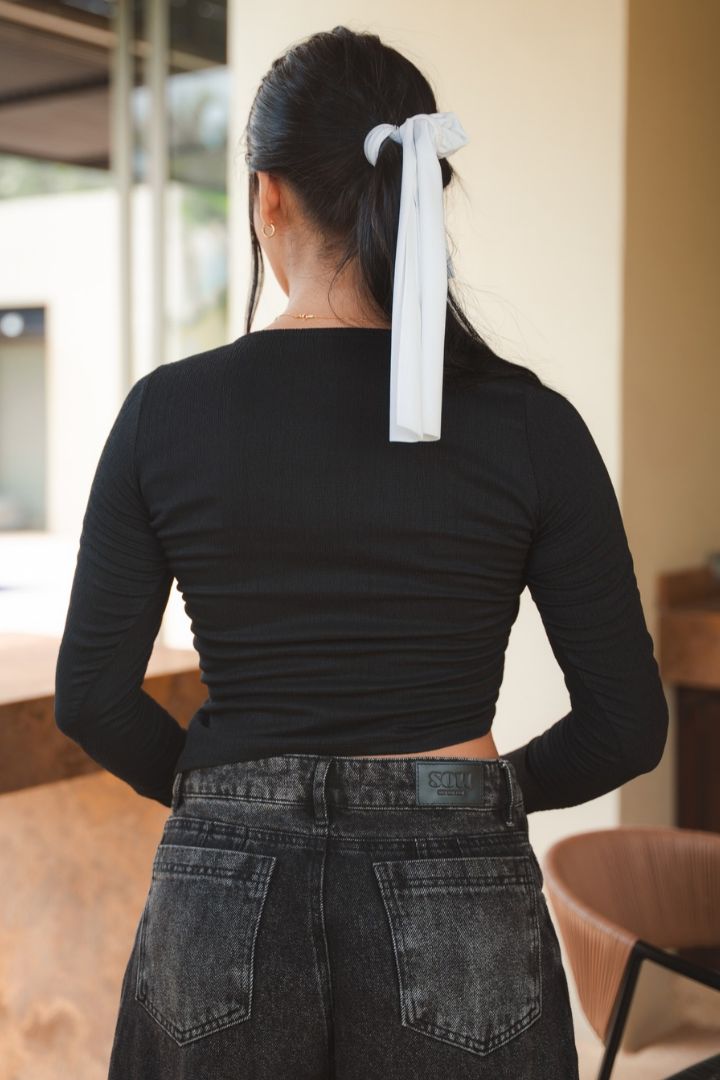 TOP MANGA LARGA PUNTO