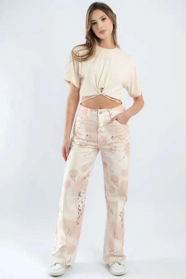 PANTALÓN EN DRILL PET MOM